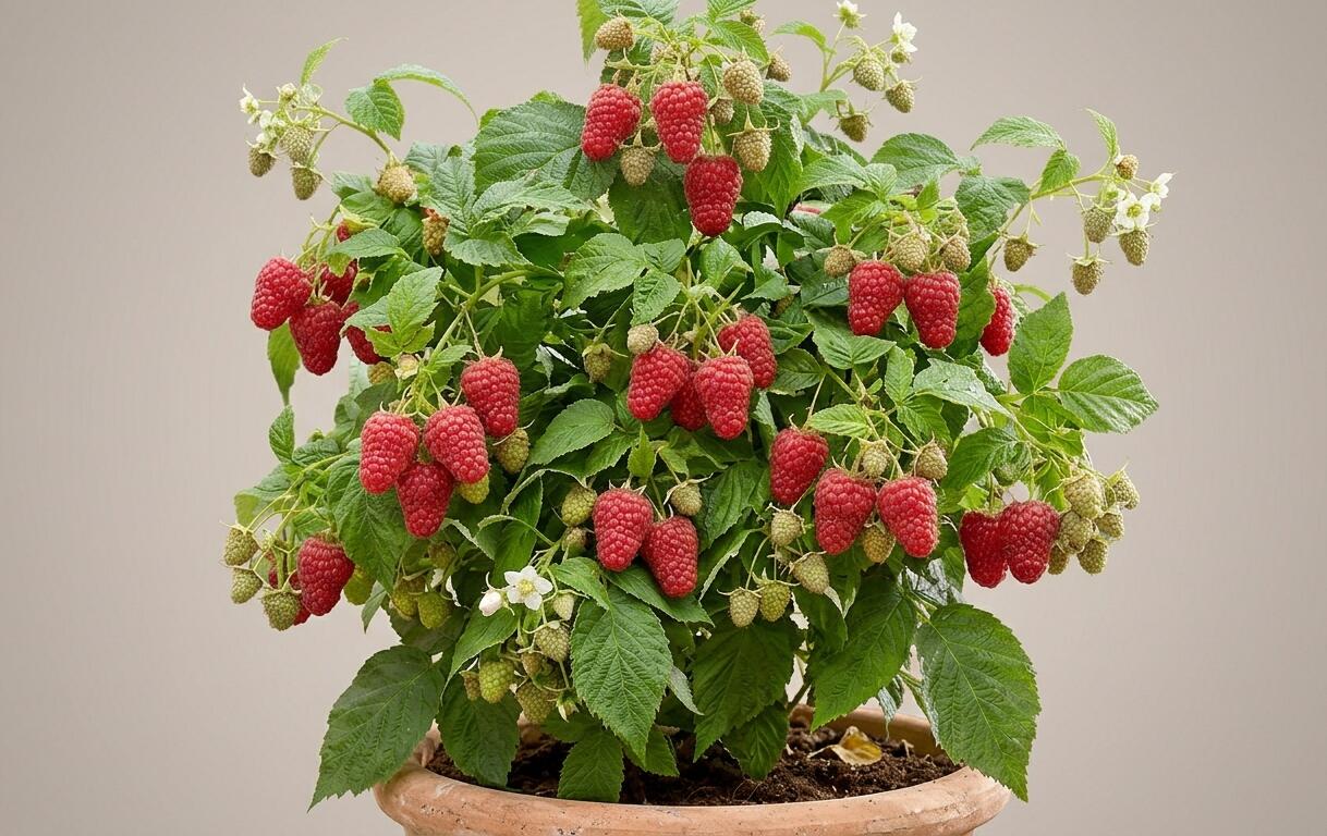 Maliník velkoplodý 'Summer Lovers Patio Early' - Rubus idaeus 'Summer Lovers Patio Early'