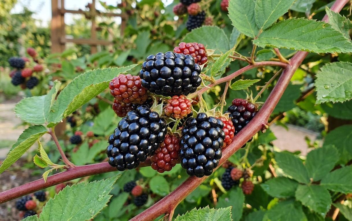 Ostružiník beztrnný 'Čačanská beztrnná' - Rubus fruticosus 'Čačanská beztrnná'