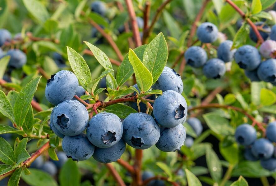 Borůvka chocholičnatá, kanadská borůvka 'Blueroma' - Vaccinium corymbosum 'Blueroma'