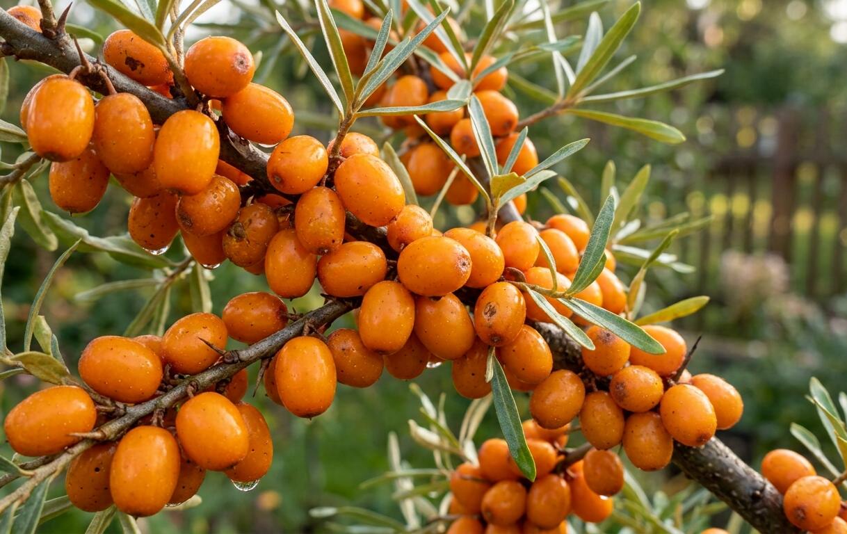 Rakytník řešetlákový samičí 'Augustinka' - Hippophae rhamnoides 'Augustinka'