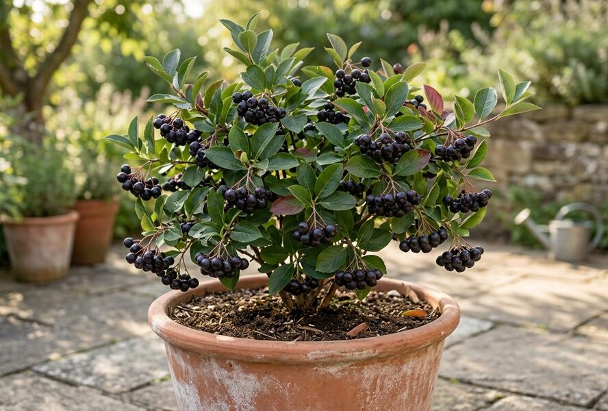 Temnoplodec, arónie balkonová 'Little Helpers' - Aronia prunifolia 'Little Helpers'