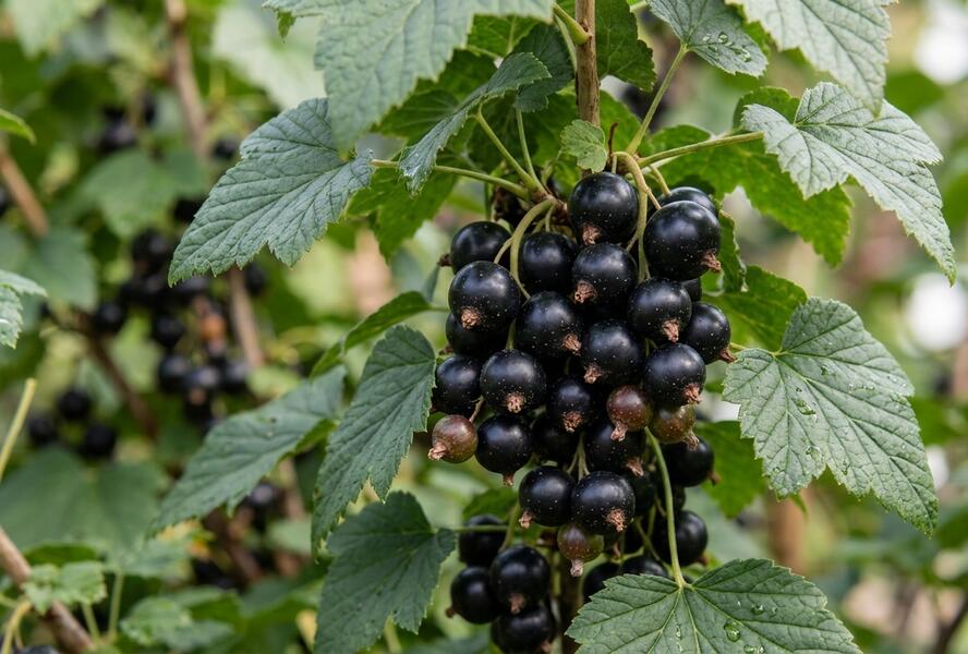 Rybíz černý 'Little Black Sugar' - Ribes nigrum 'Little Black Sugar'