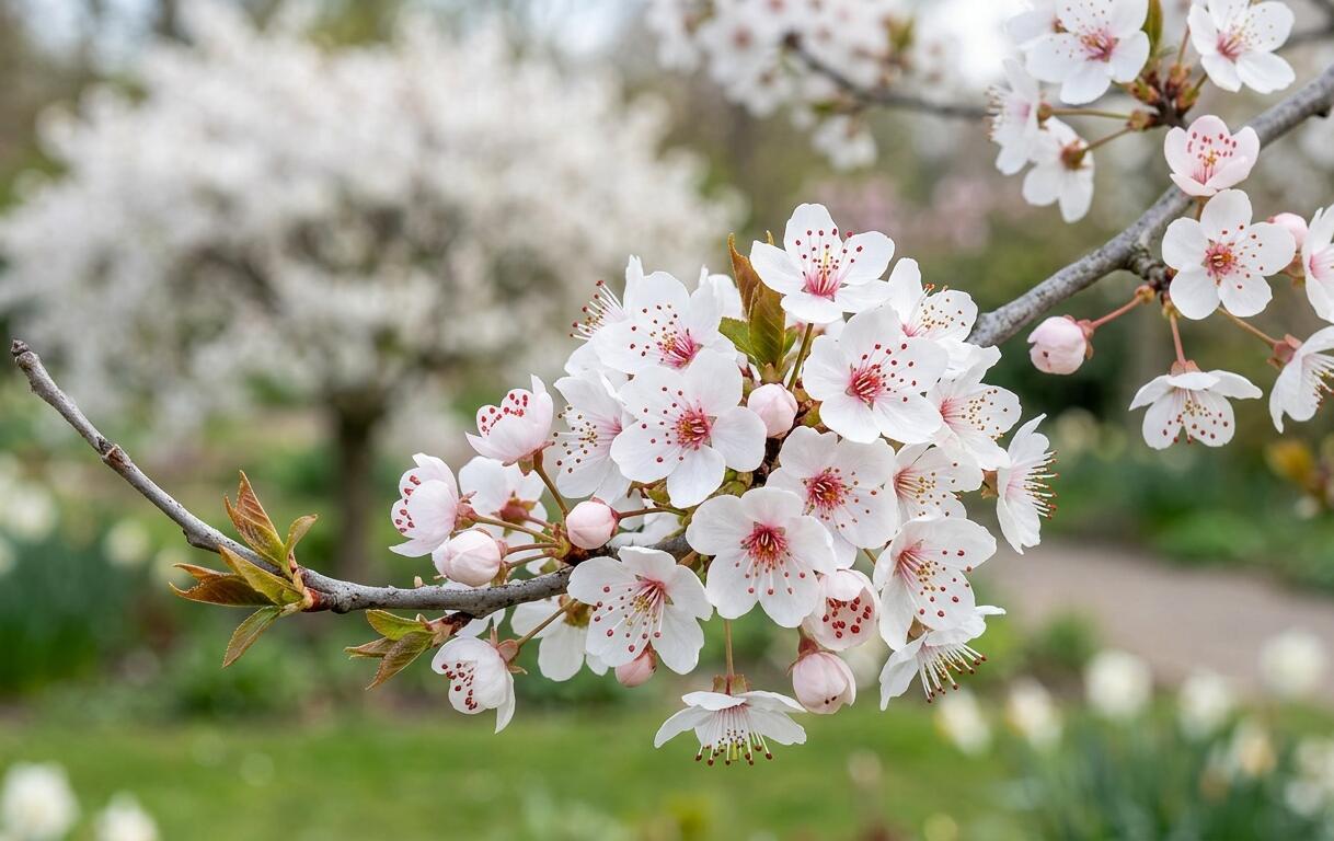 Višeň 'The Bride' - Prunus 'The Bride'