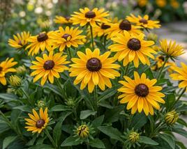 Třapatka zářivá 'Little Summer Pearls Yellow'