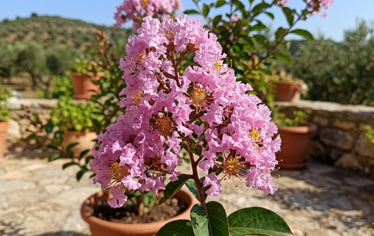 Pukol indický, krepová myrta 'With Love Babe' - Lagerstroemia indica 'With Love Babe'