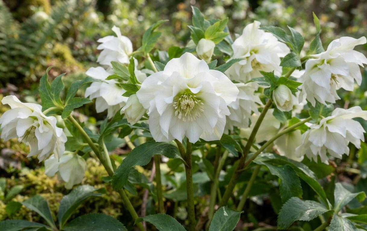 Čemeřice východní 'Double Ellen White' - Helleborus orientalis 'Double Ellen White'