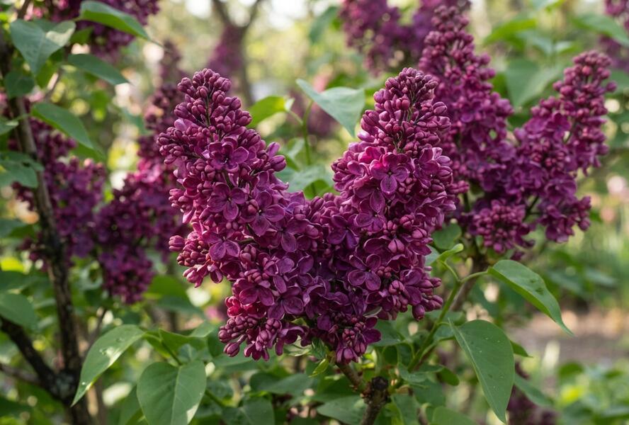 Šeřík obecný 'Paul Deschanel' - Syringa vulgaris 'Paul Deschanel'