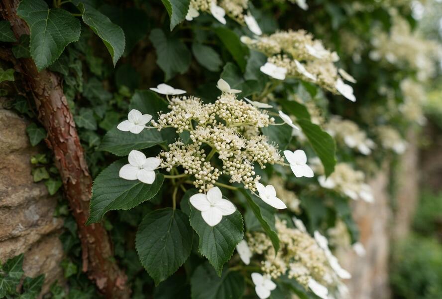 Hortenzie řapíkatá - Hydrangea anomala subsp. petiolaris