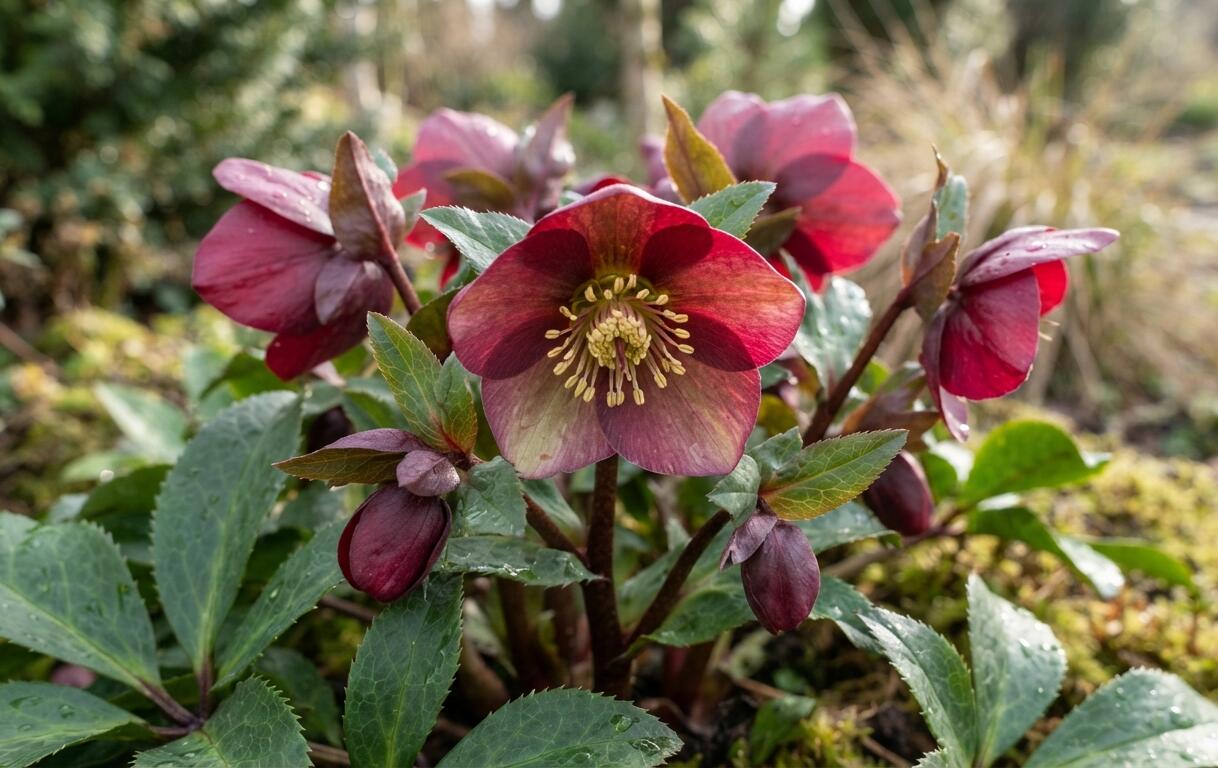 Čemeřice 'HGC Ice Breaker Ruby' - Helleborus hybridus 'HGC Ice Breaker Ruby'
